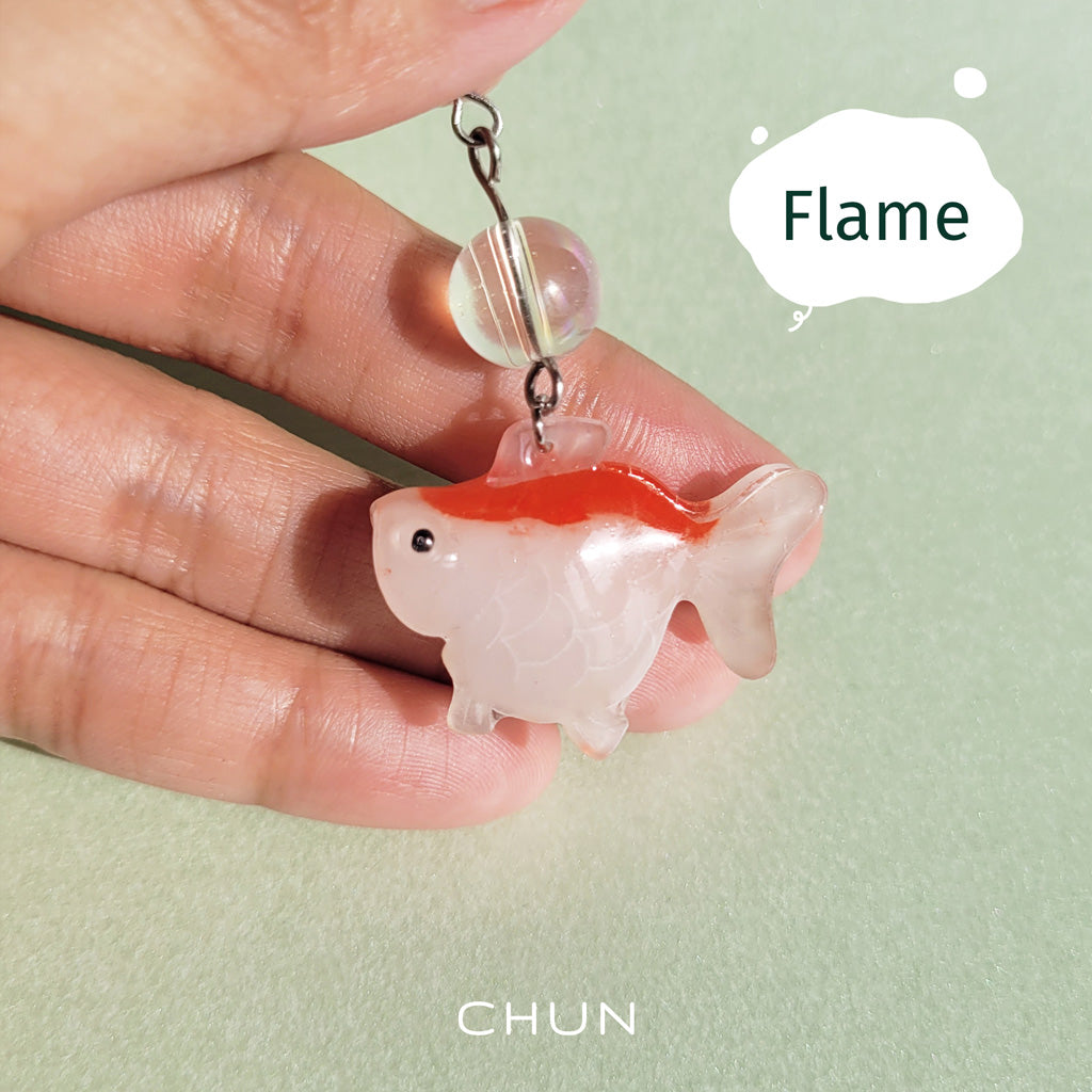 Goldfish Single Earring