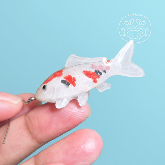One-of-a-kind Koi Earring - Mars