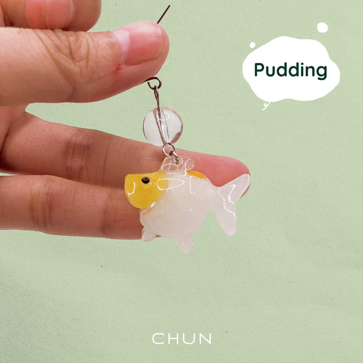 Goldfish Single Earring