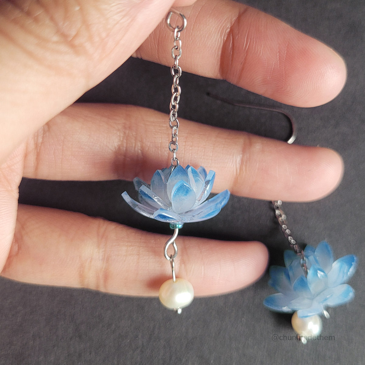 Water Lily Earrings