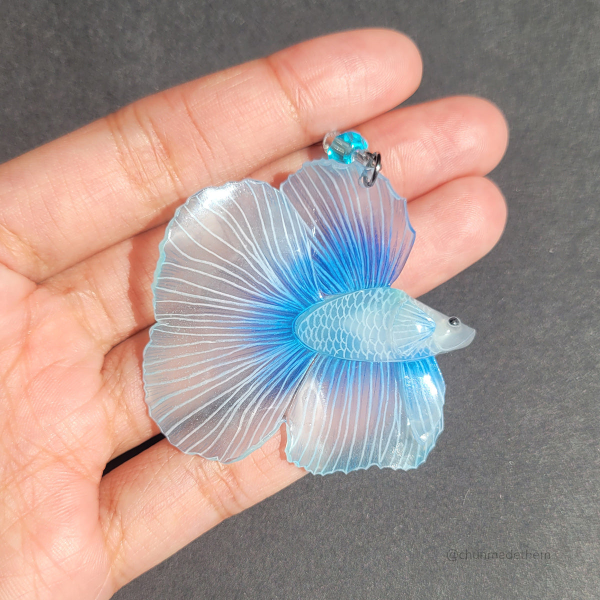 Betta Fish Single Earring