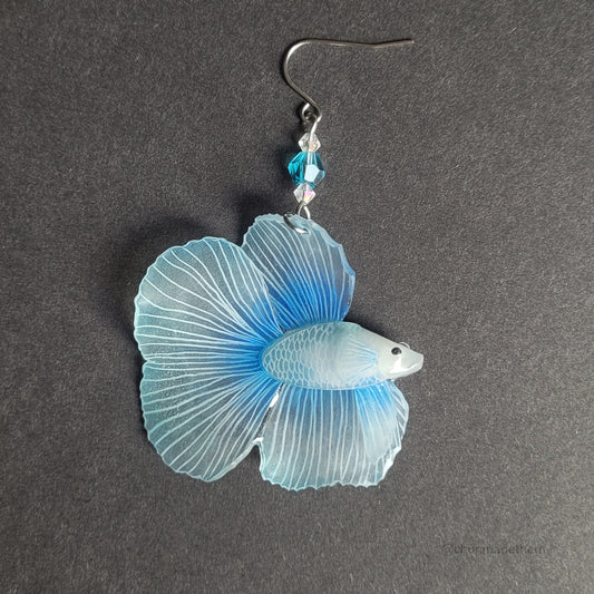 Betta Fish Single Earring