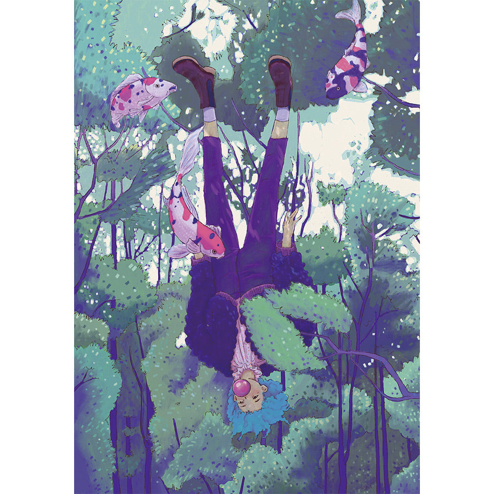 Postcard: Falling