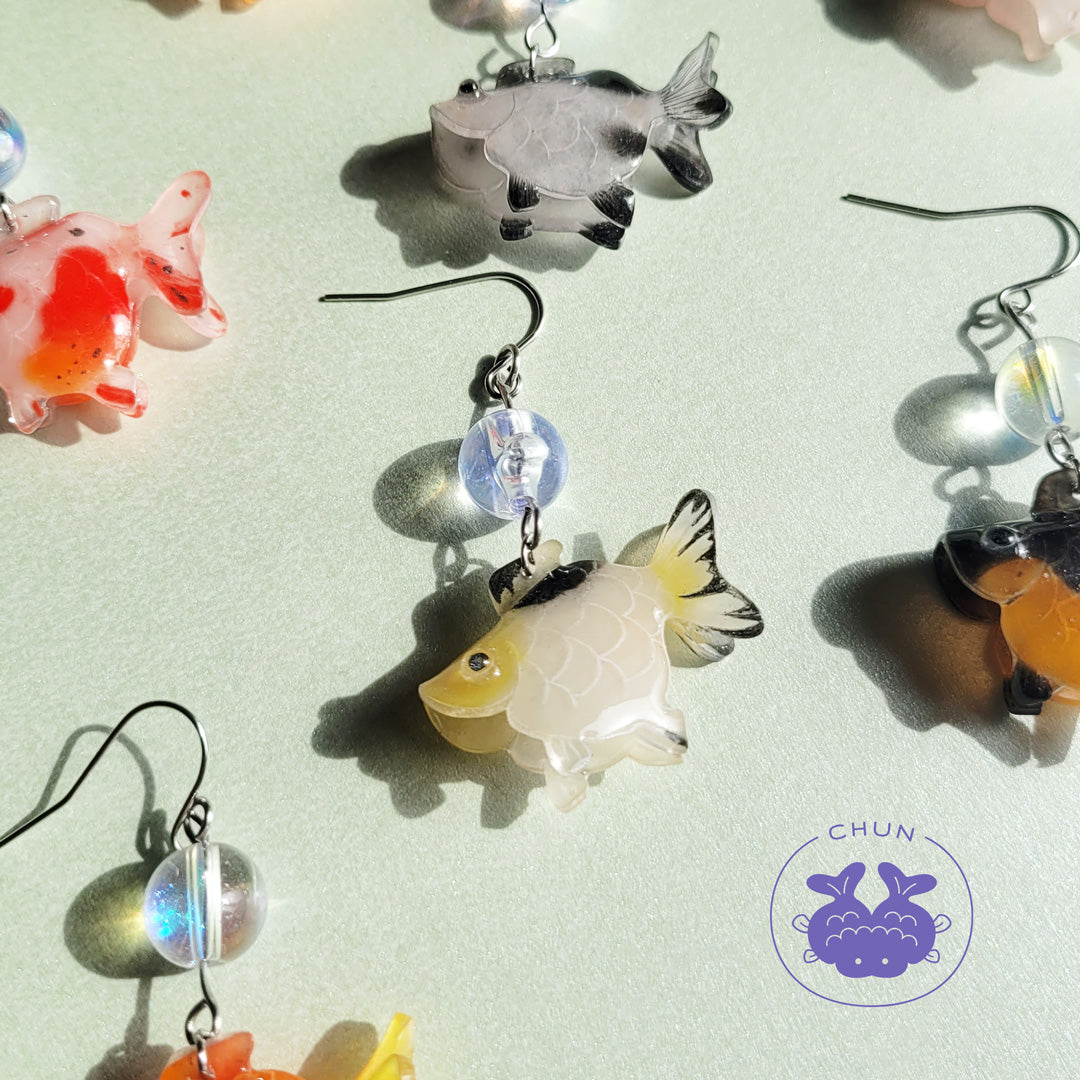 Goldfish Single Earring