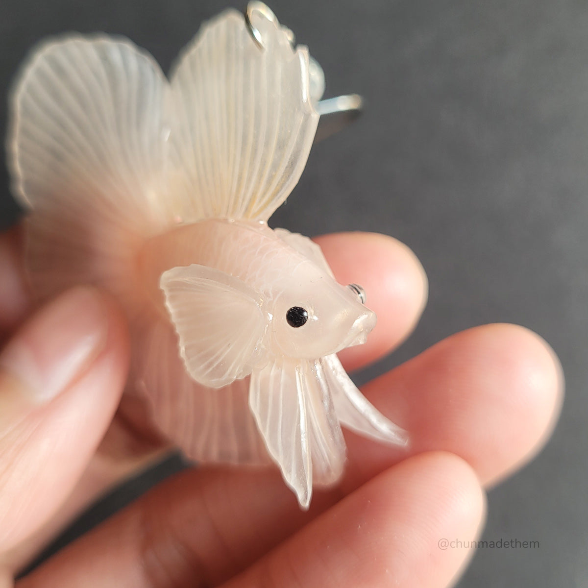 Betta Fish Single Earring