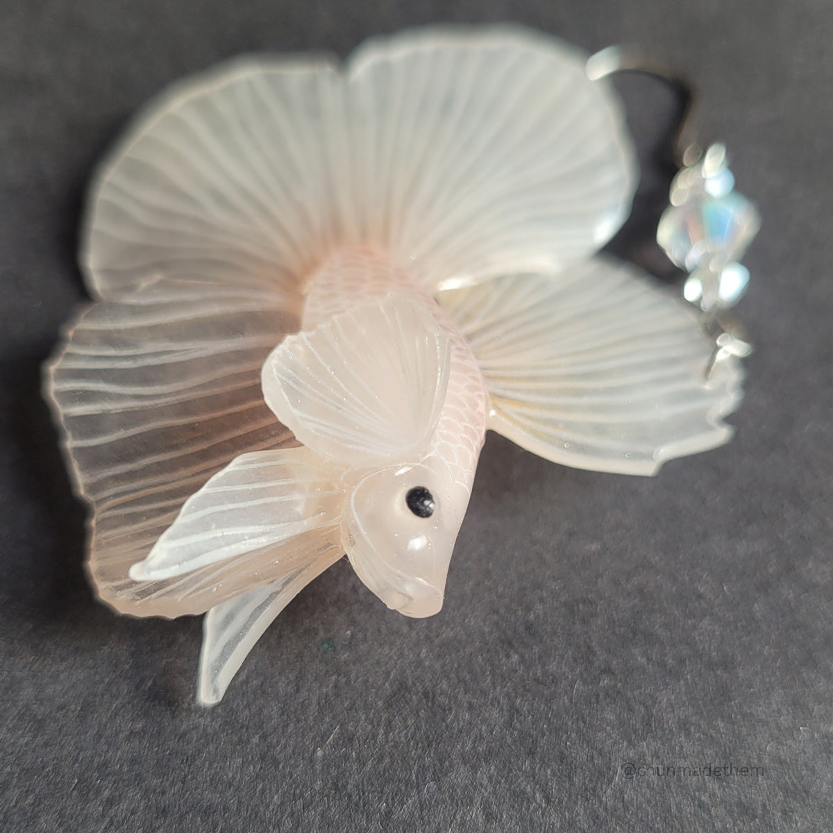 Betta Fish Single Earring