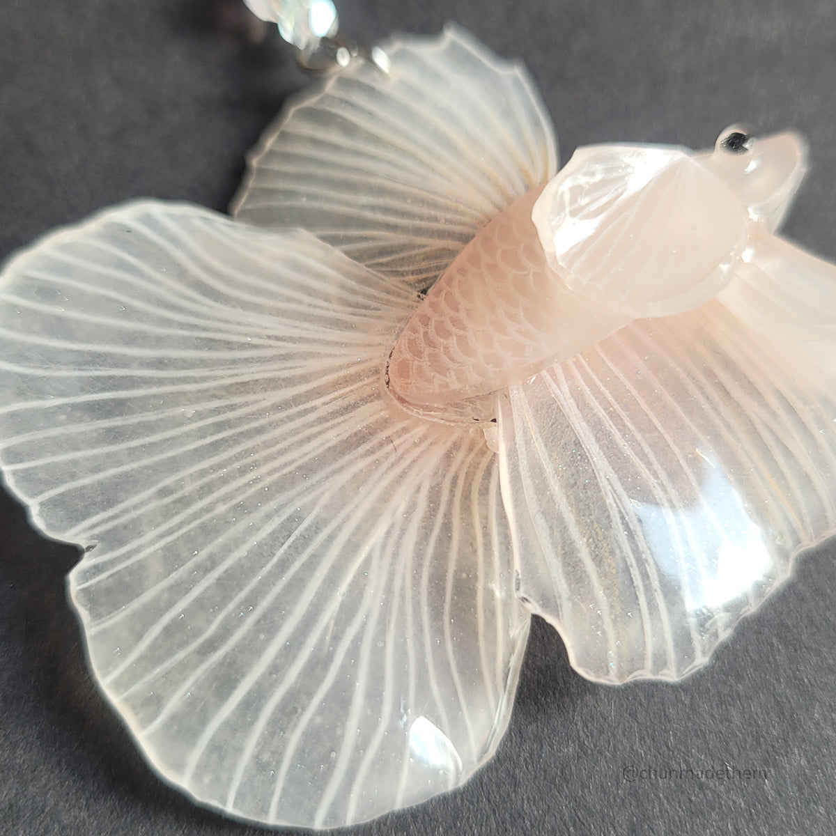 Betta Fish Single Earring