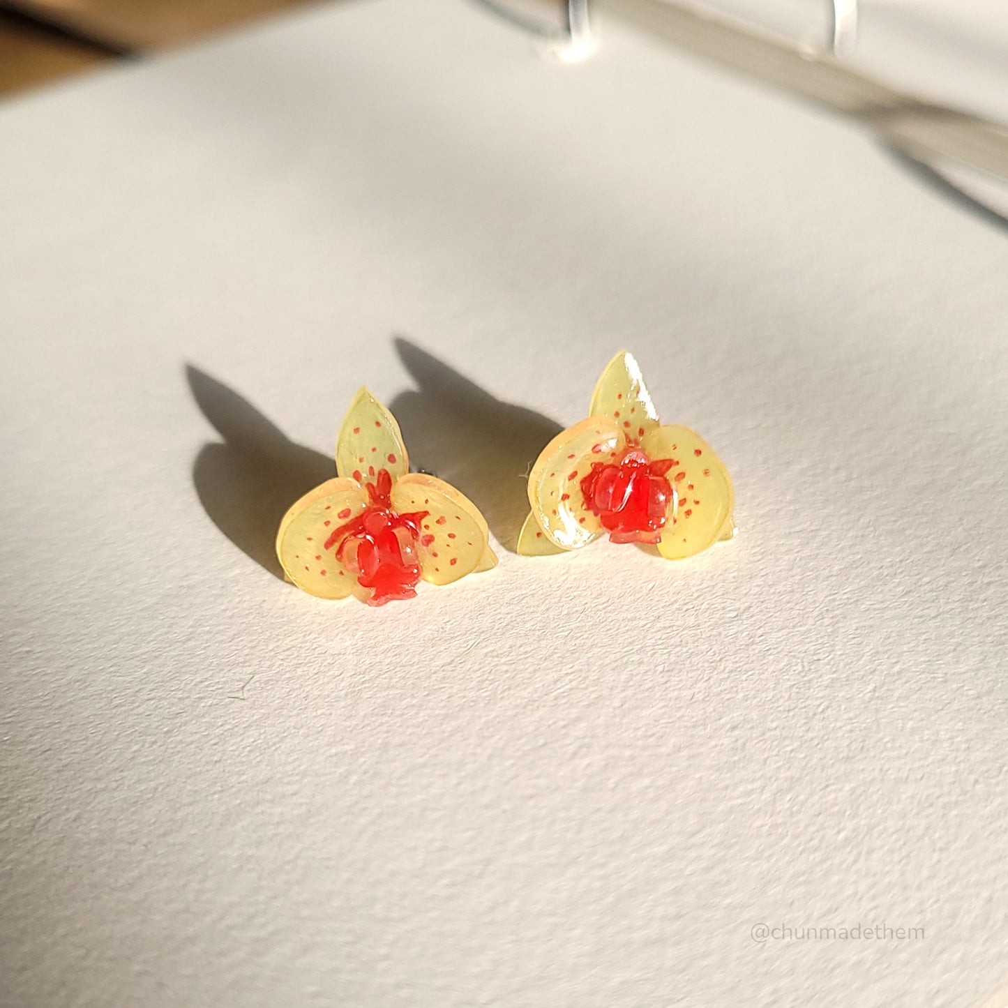 Orchid Earrings