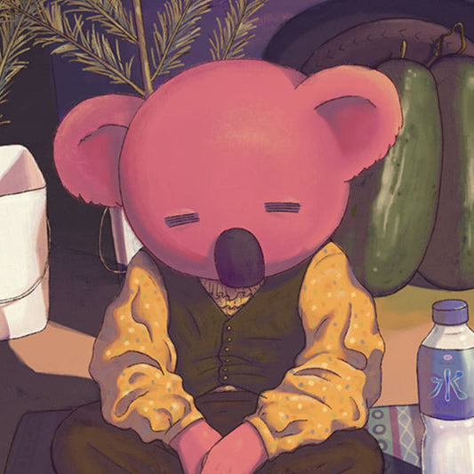 Postcard: Panda at the Market