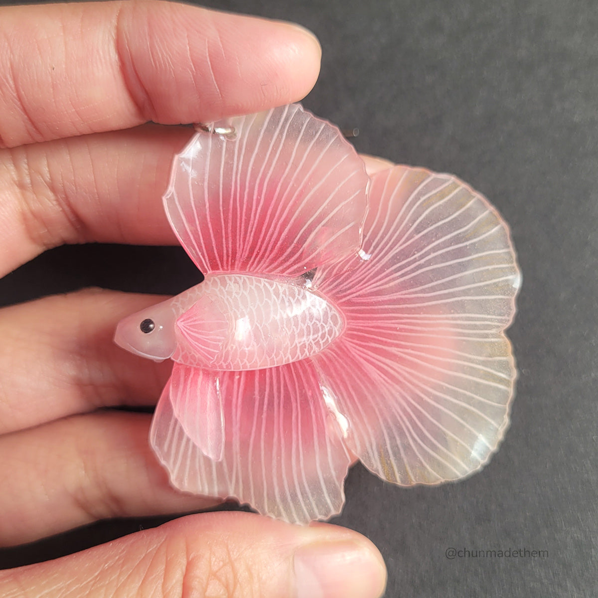 Betta Fish Single Earring
