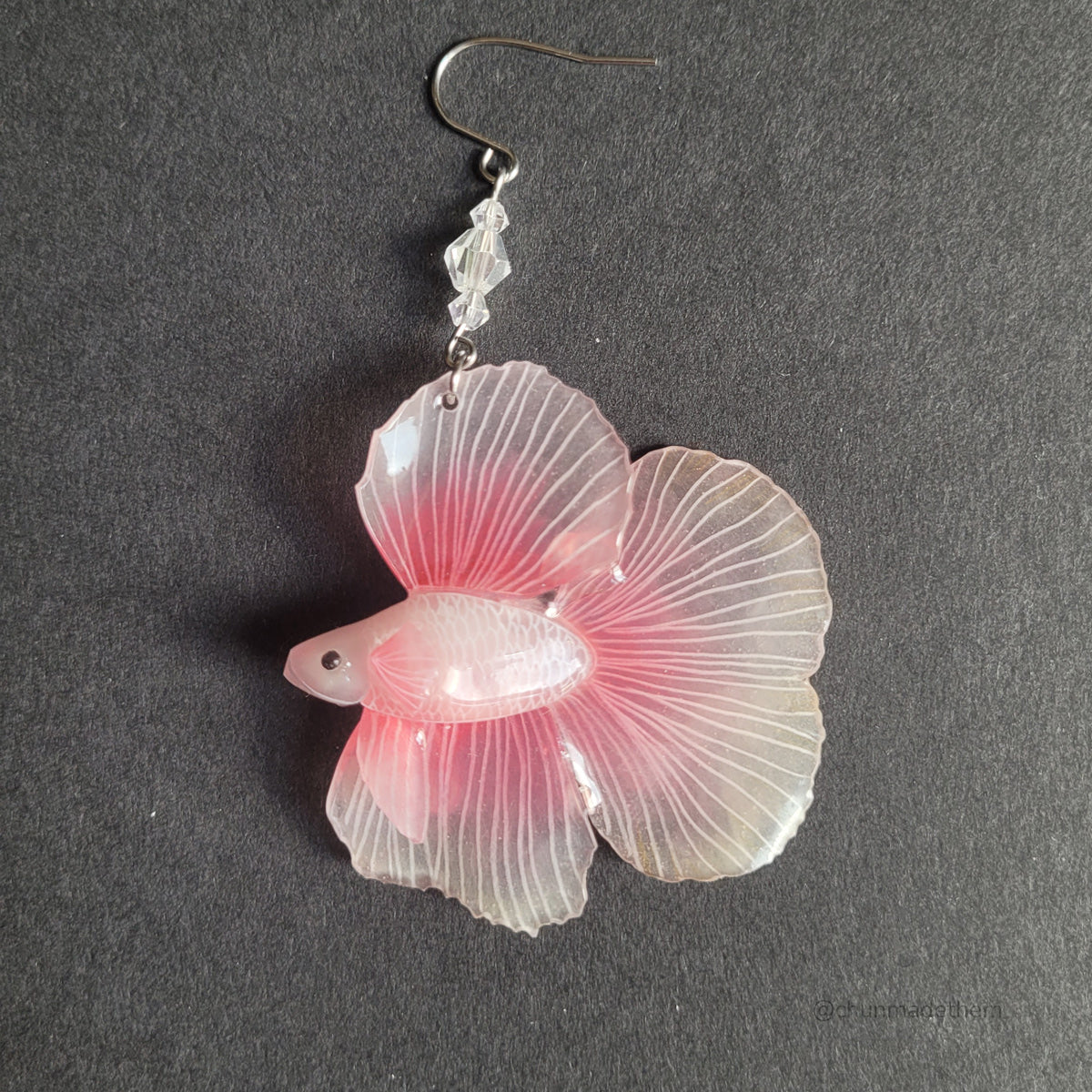Betta Fish Single Earring