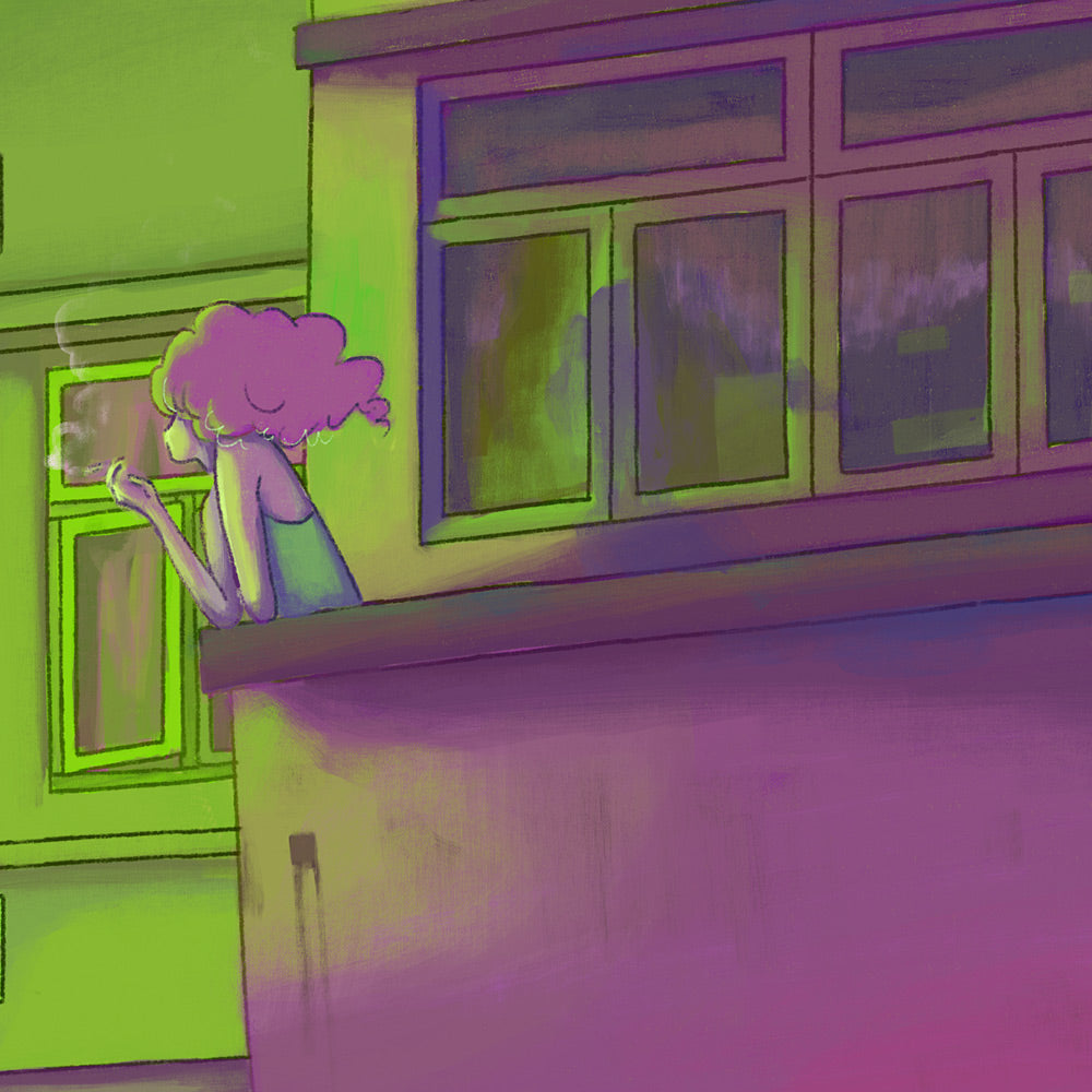 Postcard: Smoking