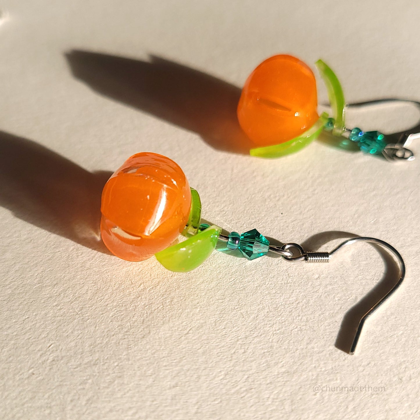 Tangerine Earrings