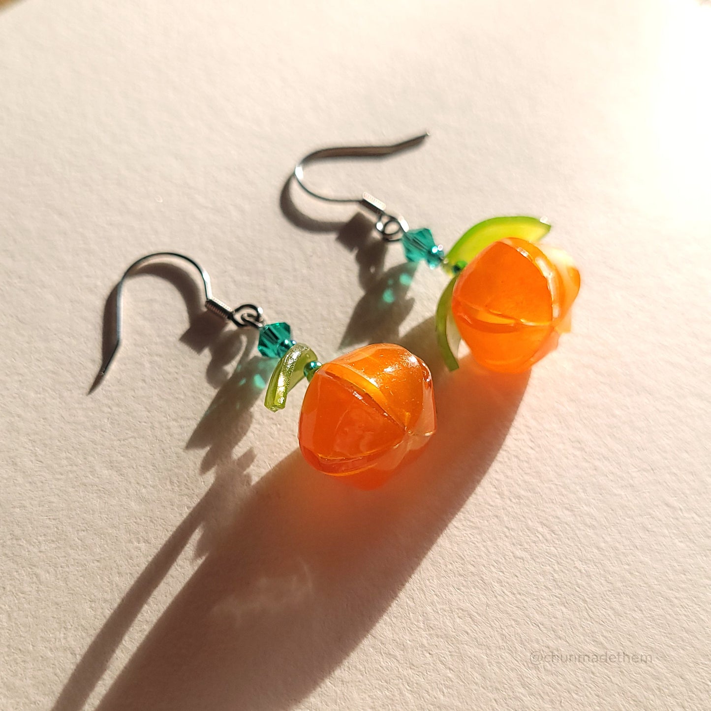 Tangerine Earrings