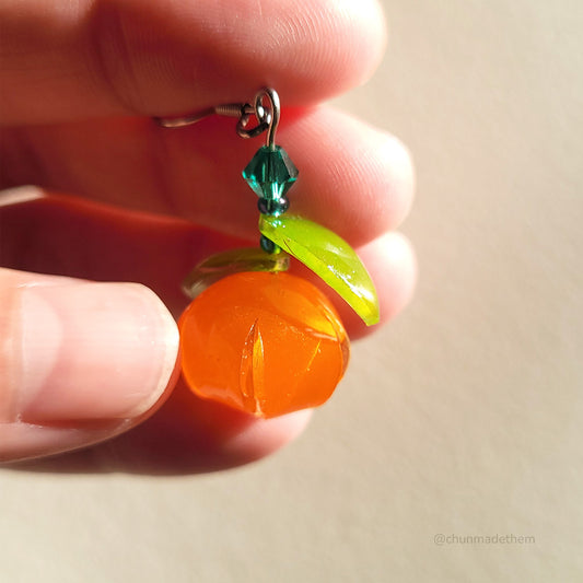 Tangerine Earrings