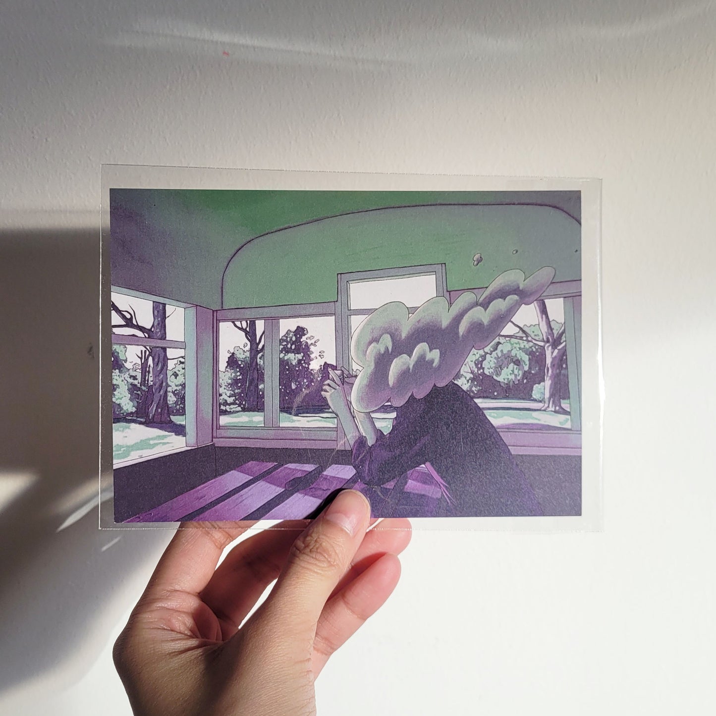 Postcard: Thinking