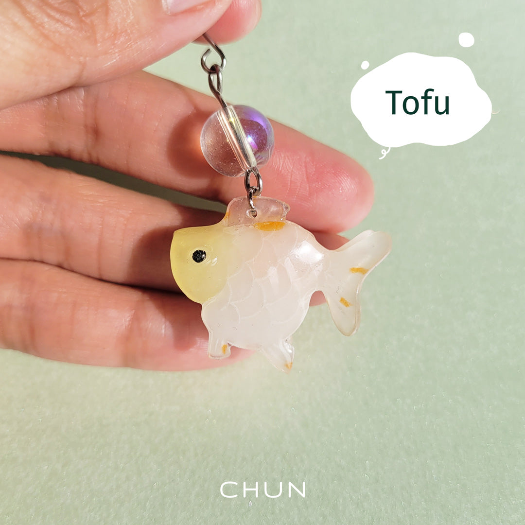 Goldfish Single Earring