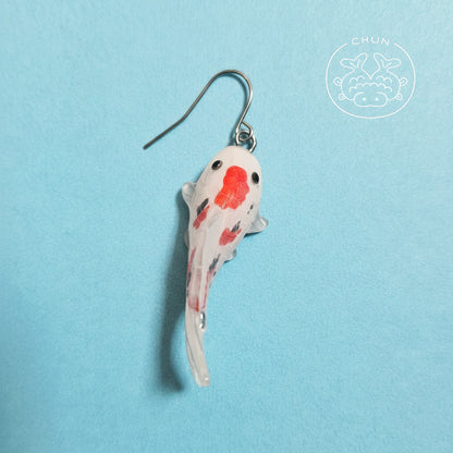 One-of-a-kind Koi Earring - Mars