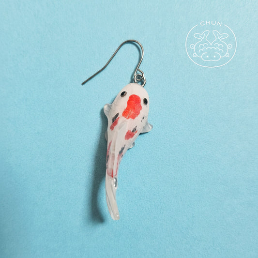 One-of-a-kind Koi Earring - Mars