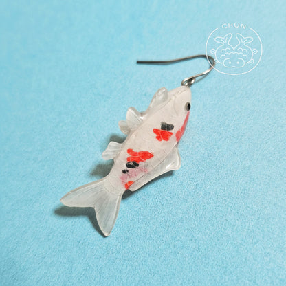 One-of-a-kind Koi Earring - Mars