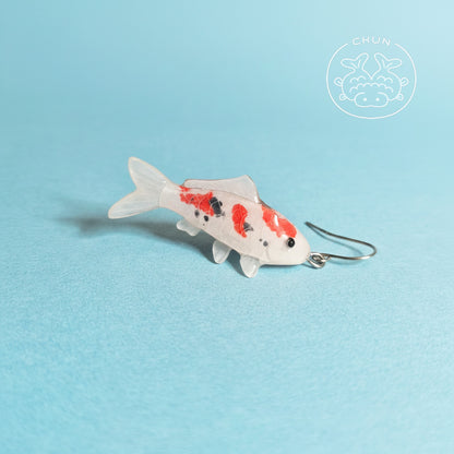 One-of-a-kind Koi Earring - Mars