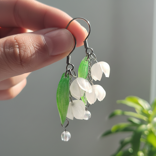 Lily of the Valley Earrings