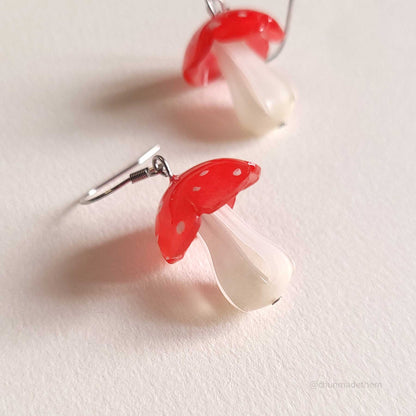 Mushroom Earrings