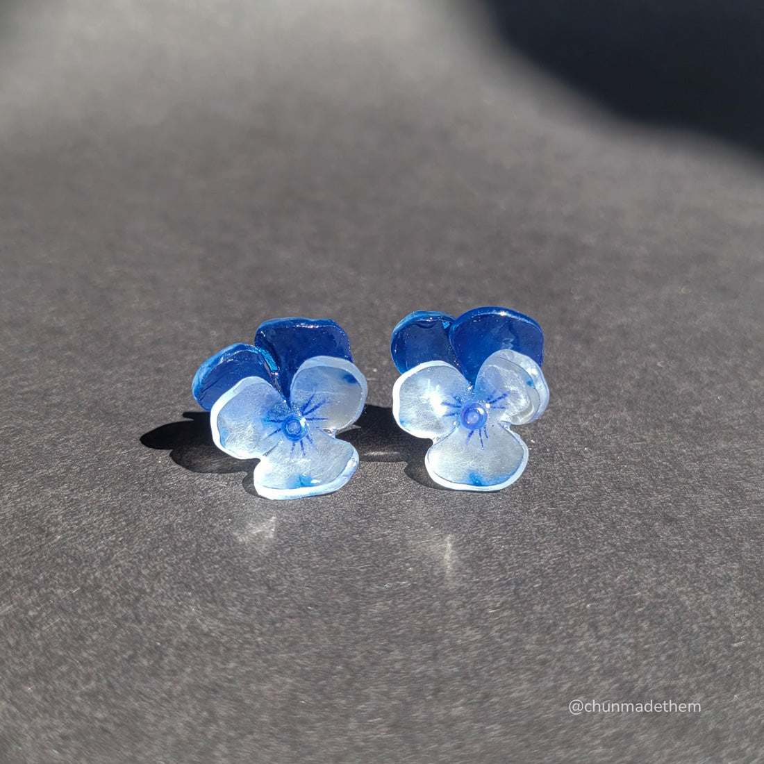 Pansy Earrings